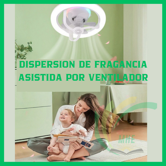 AirLux 360™ VENTILADOR TECHO LED PORTATIL 360